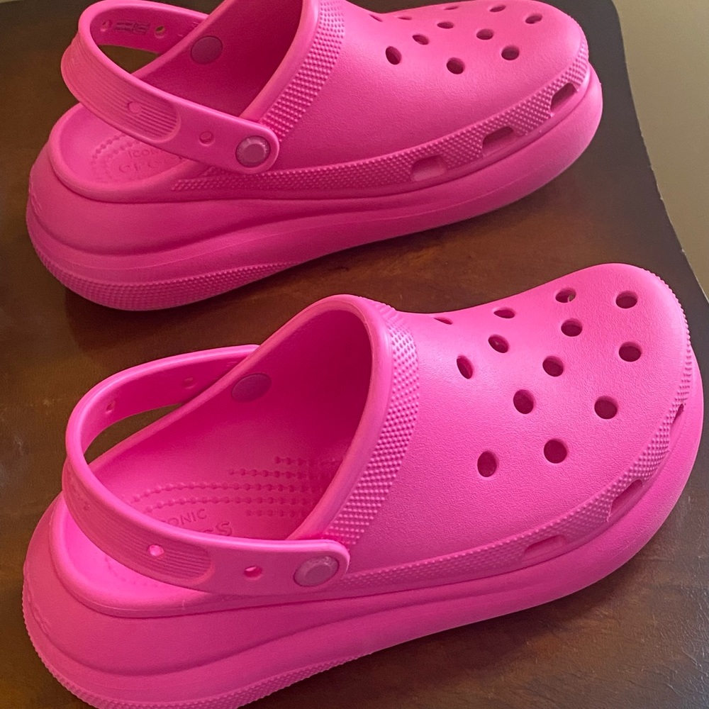 Crush CROCS.  Worn once.